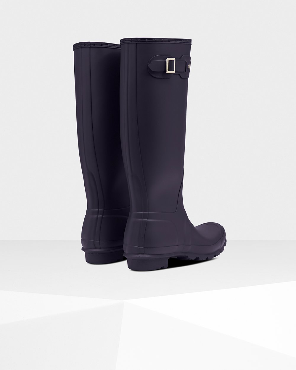 Bottes Hautes de Pluie Hunter Original Femme Violette JPCQBMK-45